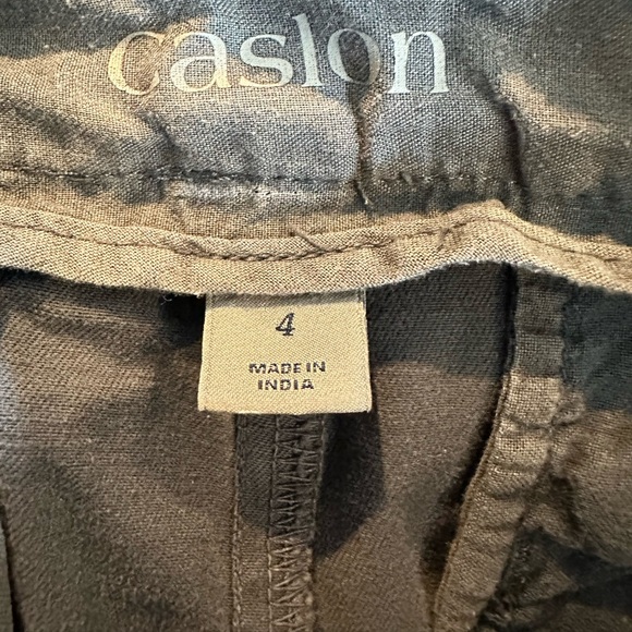 Caslon Classic Ankle Tapered Stretch Twill Chinos. - Picture 4 of 4